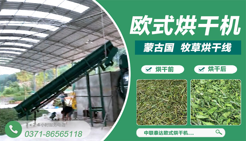 蒙古國(guó)牧業(yè)資源牧草烘干線